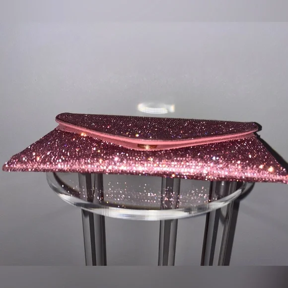 Pink rhinestone bag - Picture 3 of 5